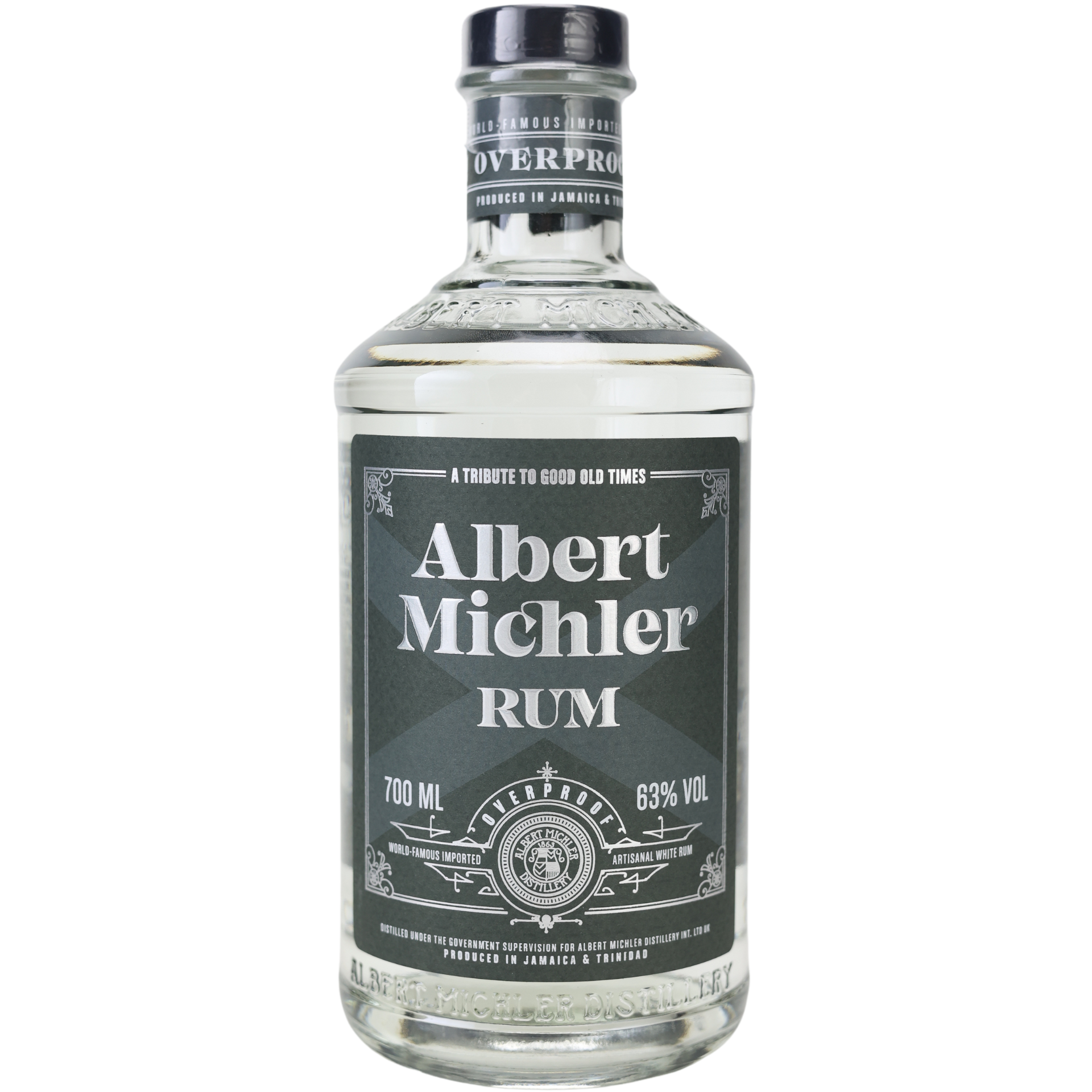 Michler's Overproof Artisanal White Rum 63% 0,7l