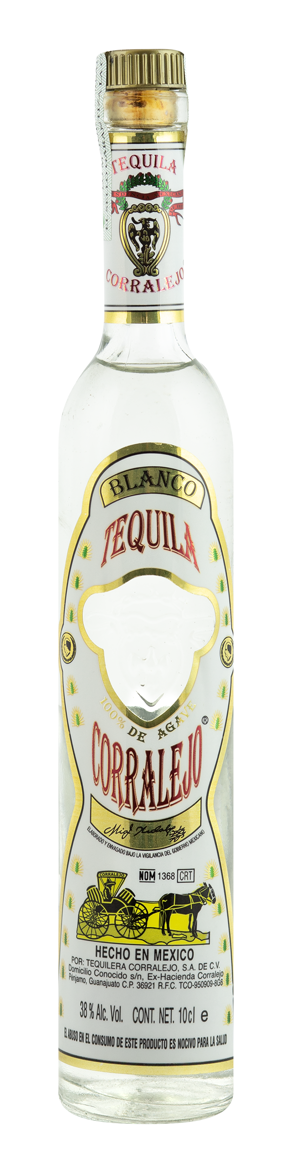 Corralejo Blanco Tequila 38% 0,1l
