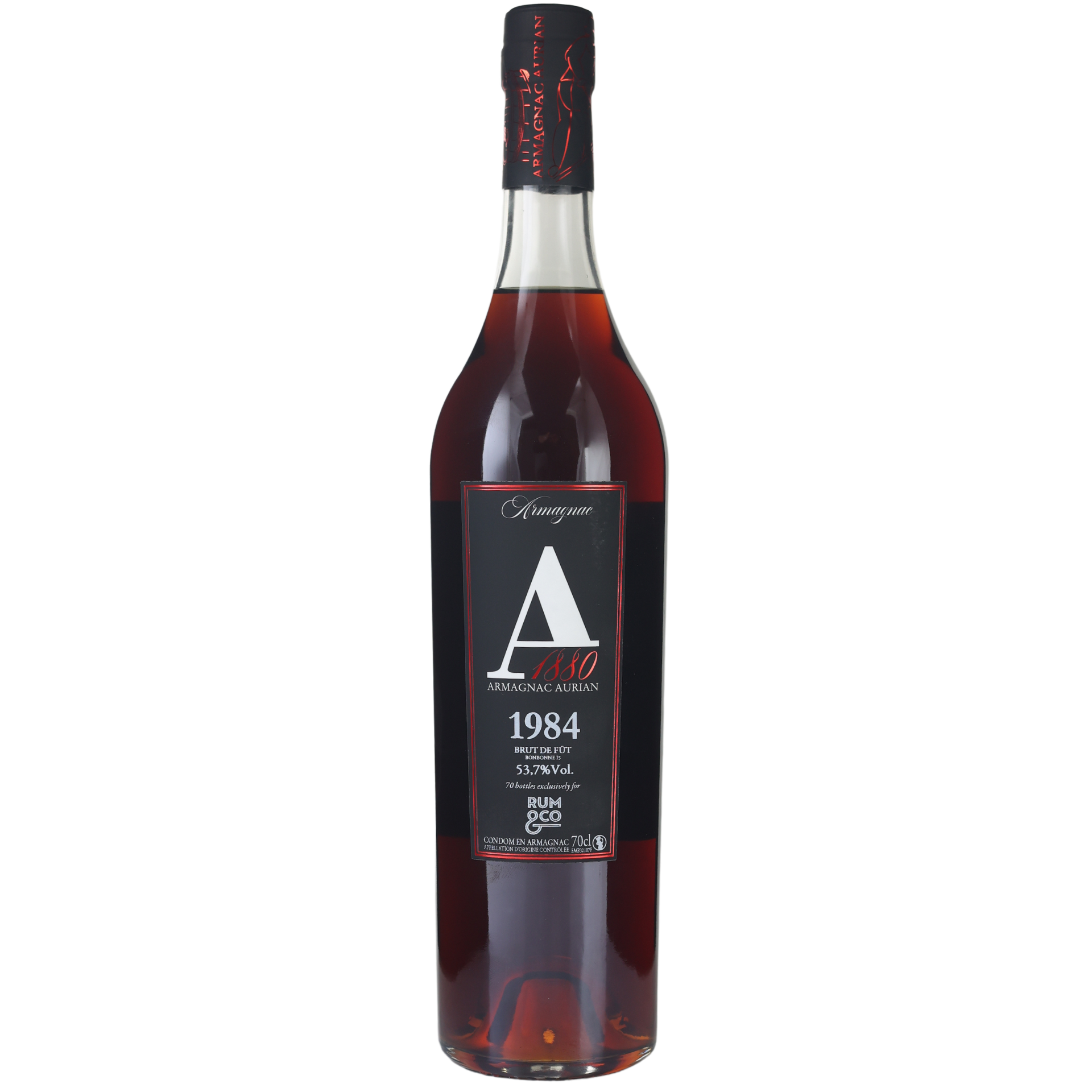 Maison Aurian 1984 Armagnac - Rum & Co Edition 53,70% 0,7l
