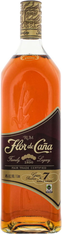 Flor de Cana 7 Jahre Grand Reserve Rum 40% 1,0l