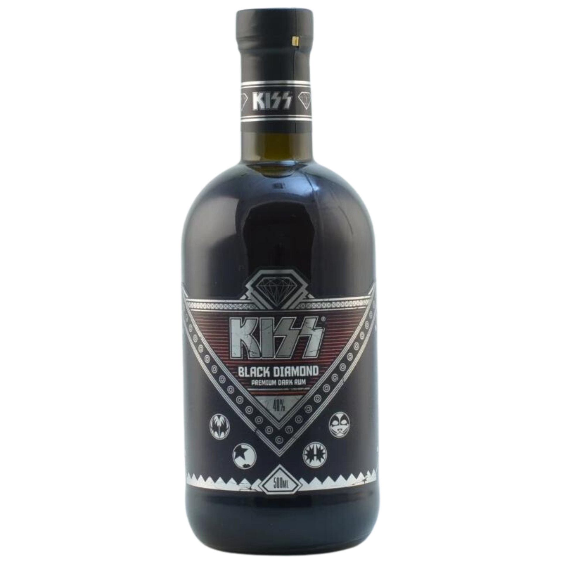 Kiss Black Diamond Rum 40% 0,5l