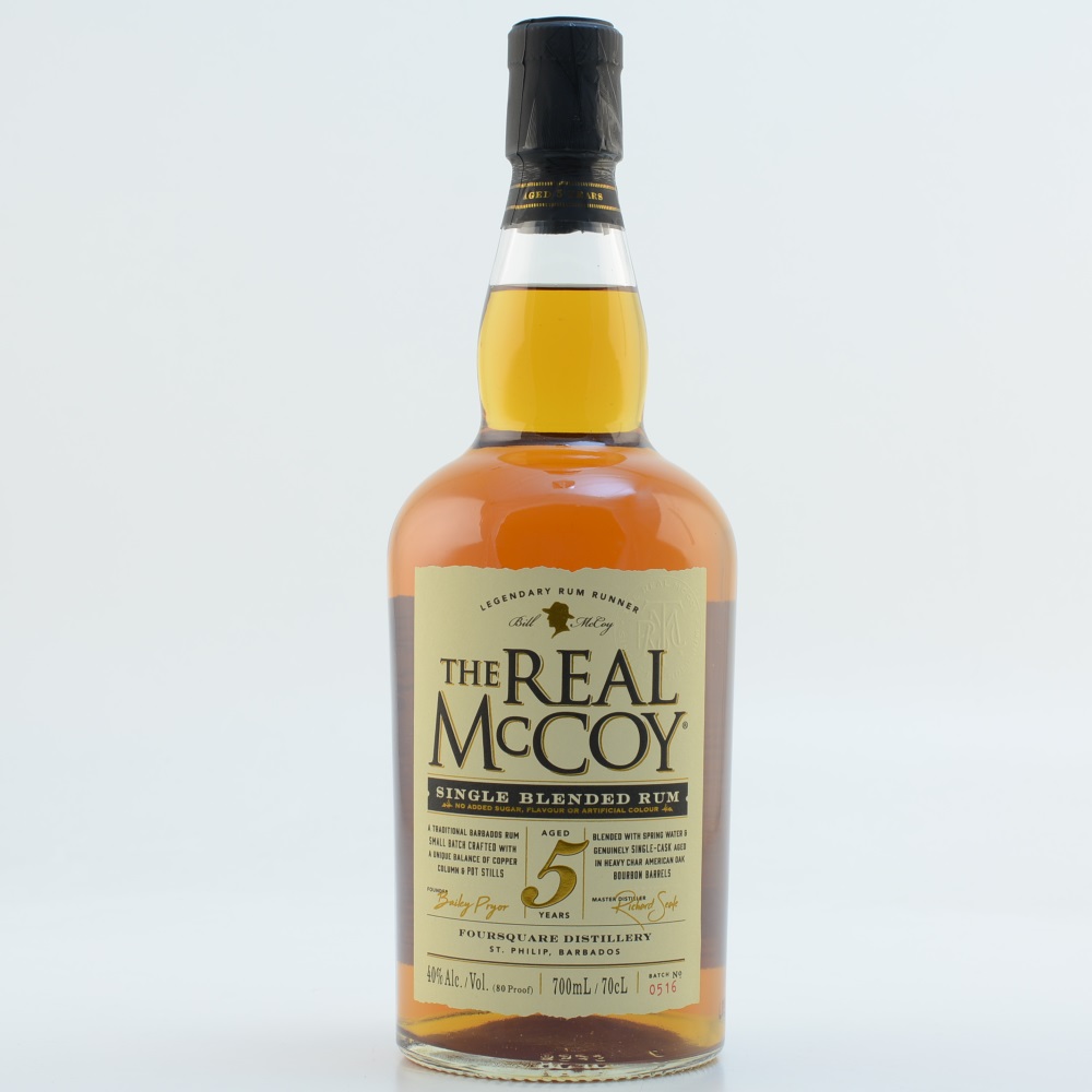 The Real McCoy Rum 5 Jahre 40% 0,7l