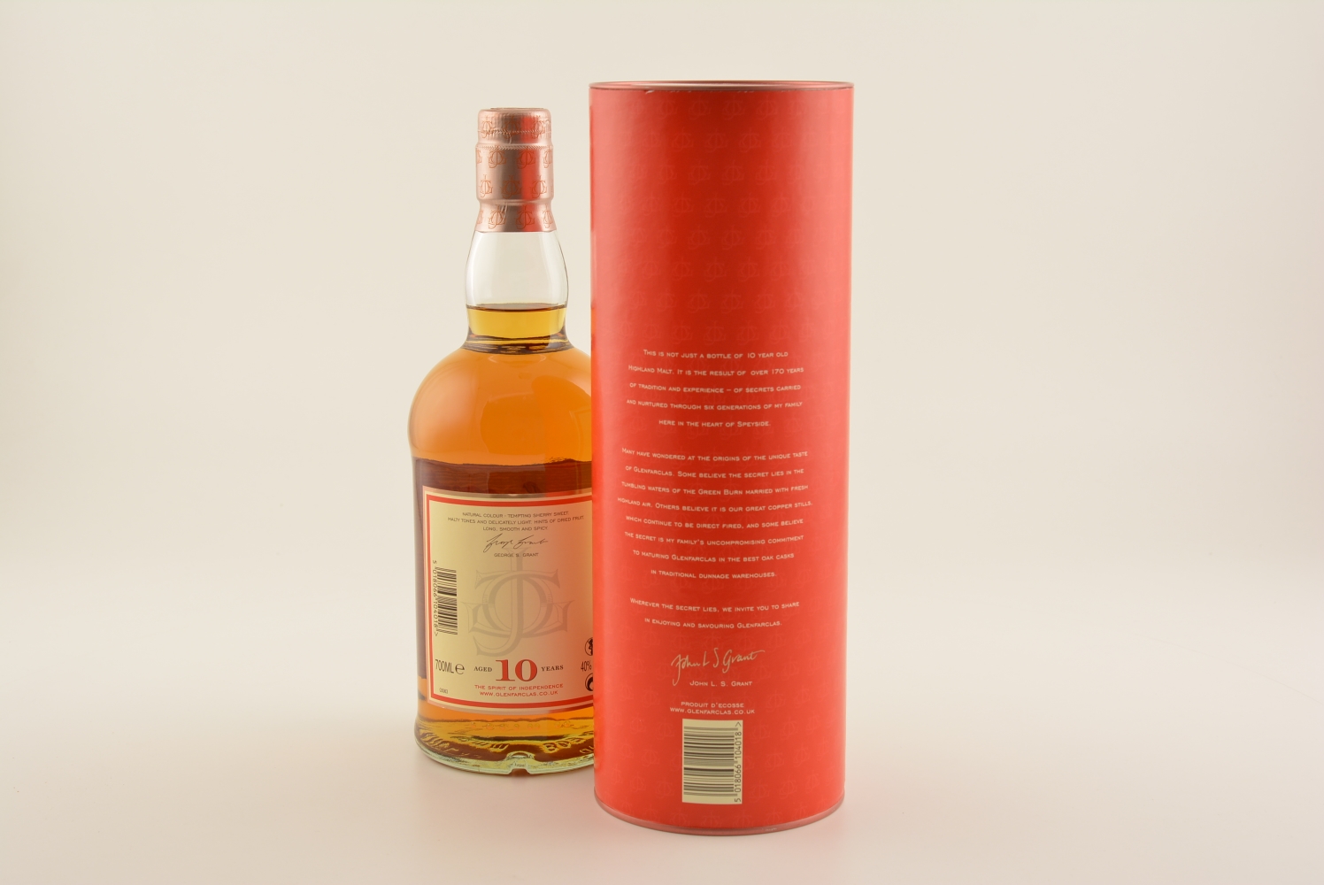 Glenfarclas 10 Jahre Speyside Whisky 40% 0,7l