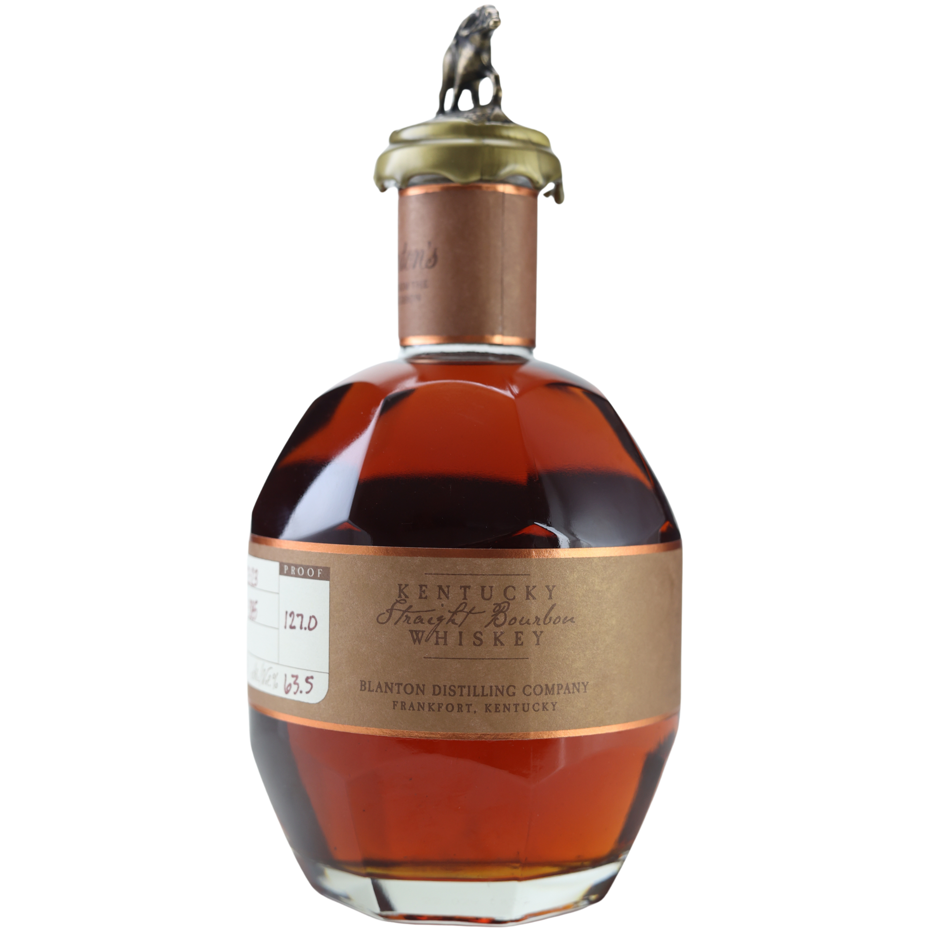 Blantons Straight from the Barrel Bourbon Whiskey 63,5% 0,7l