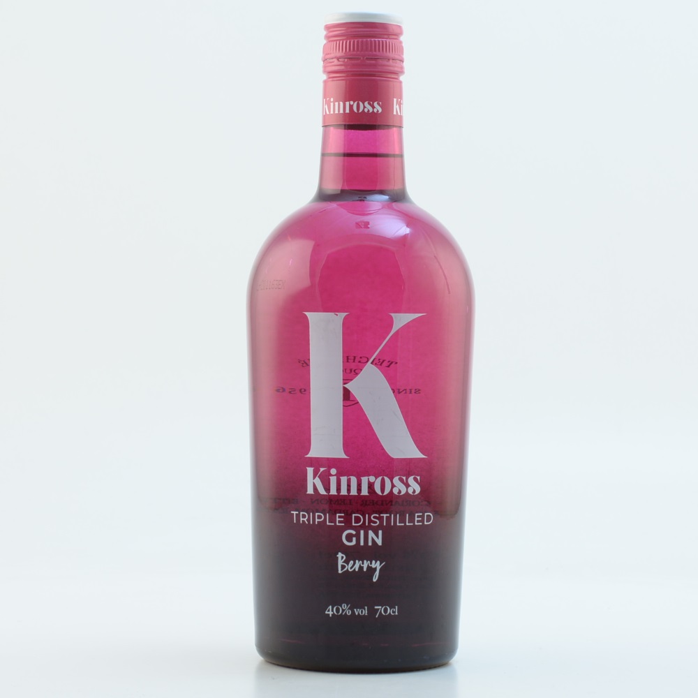Kinross Wild Berry Fruits Premium Gin 40% 0,7l