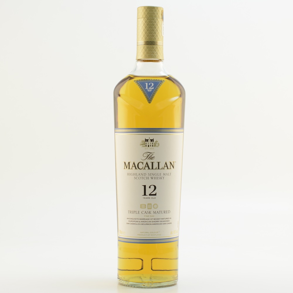 Macallan 12 Jahre Triple Cask Whisky 40% 0,7l