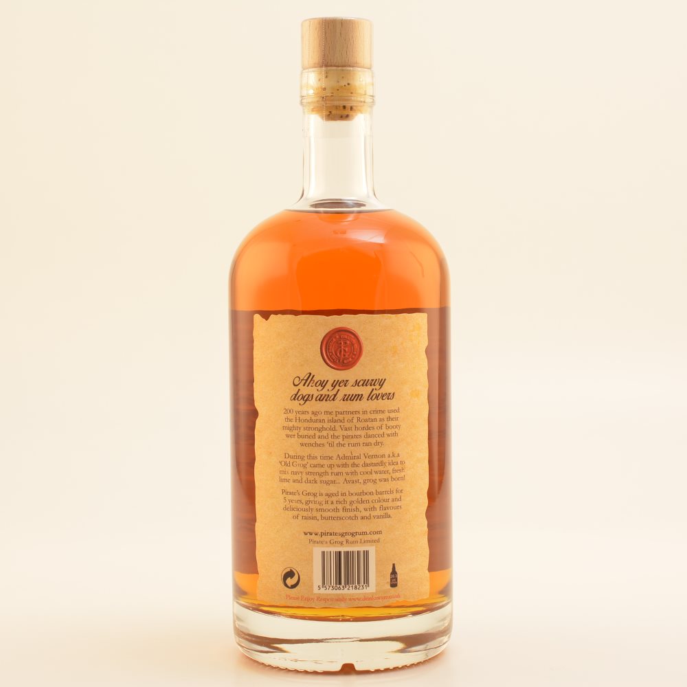 Pirate´s Grog Rum 5 Jahre 37,5% 0,7l