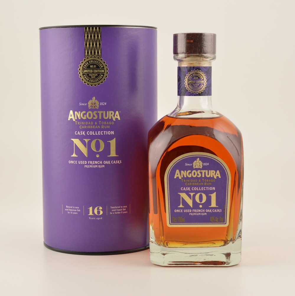 Angostura 16 Jahre Cask Collection No.1 Rum 40% 0,7l