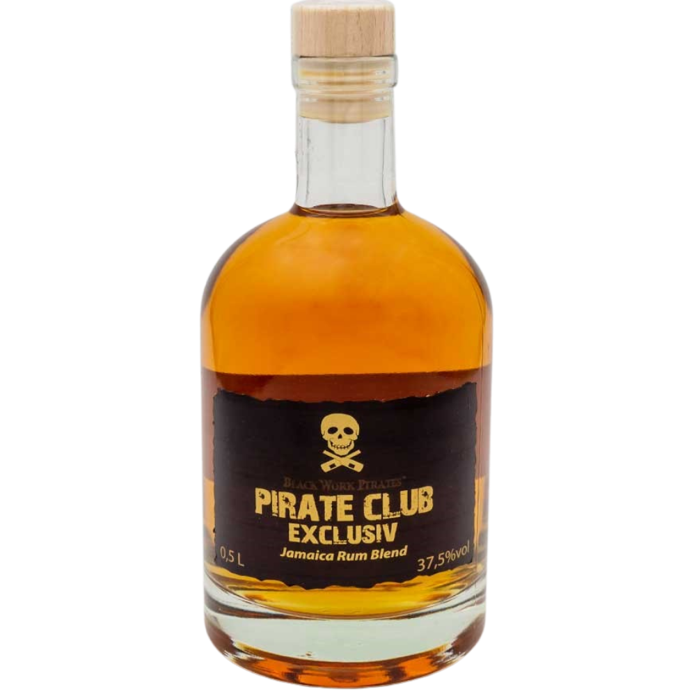 Black Work Pirates Pirate Club Jamaica Rum Blend 37,5% 0,5l