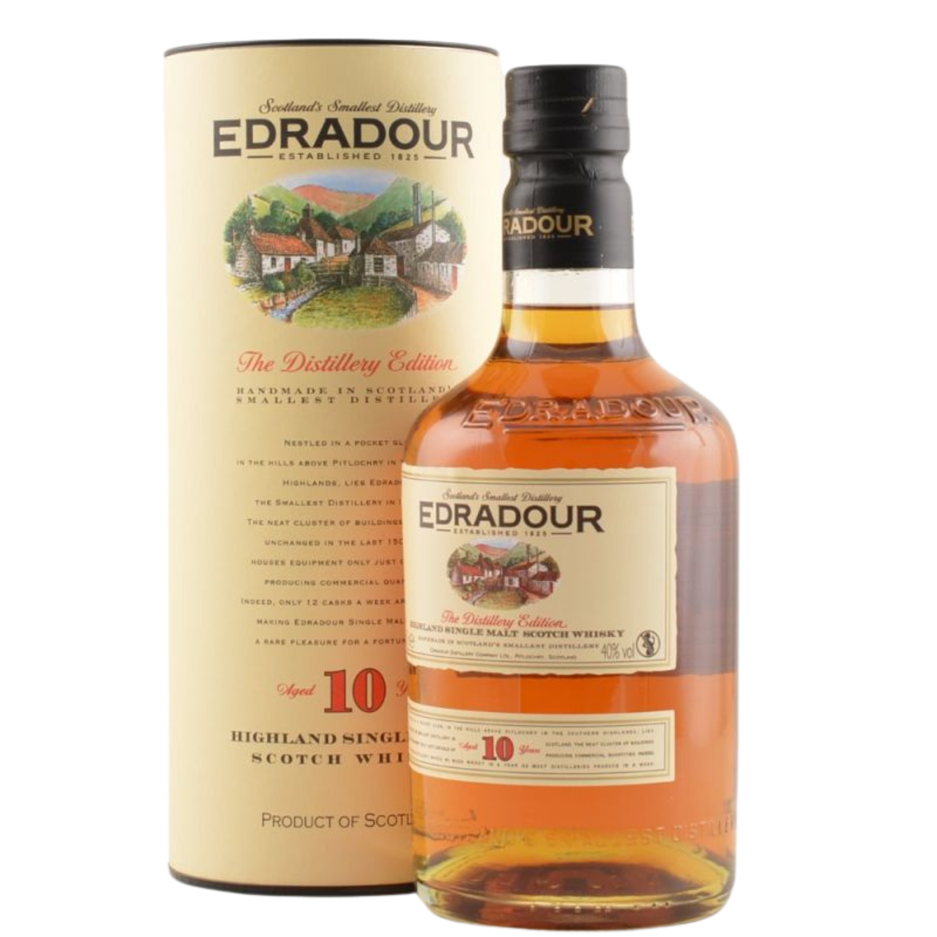 Edradour 10 Jahre Highland Whisky 40% 0,7l