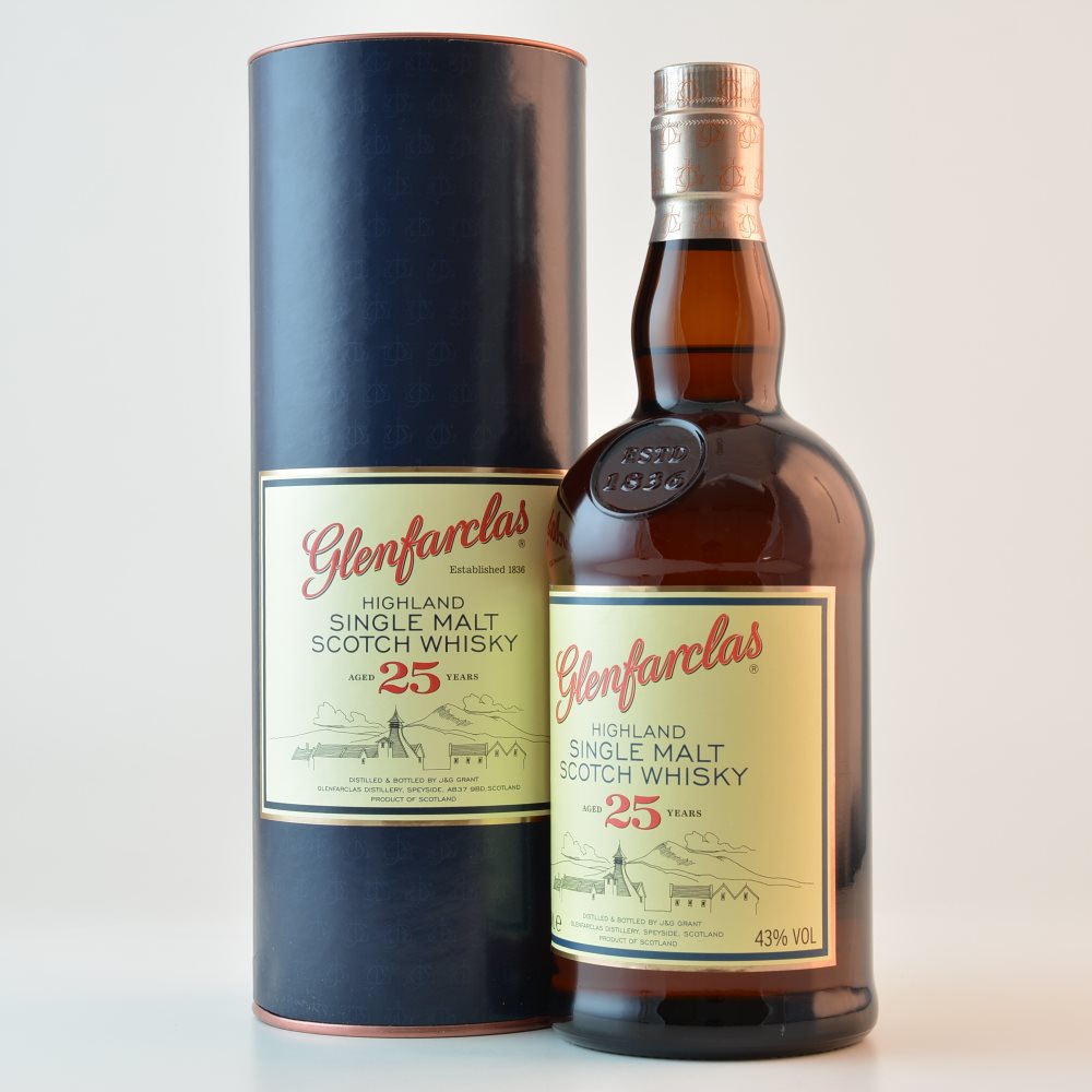 Glenfarclas 25 Jahre Speyside Whisky 43% 0,7l