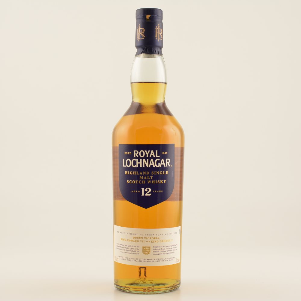 Royal Lochnagar 12 Jahre Highland Whisky 40% 0,7l
