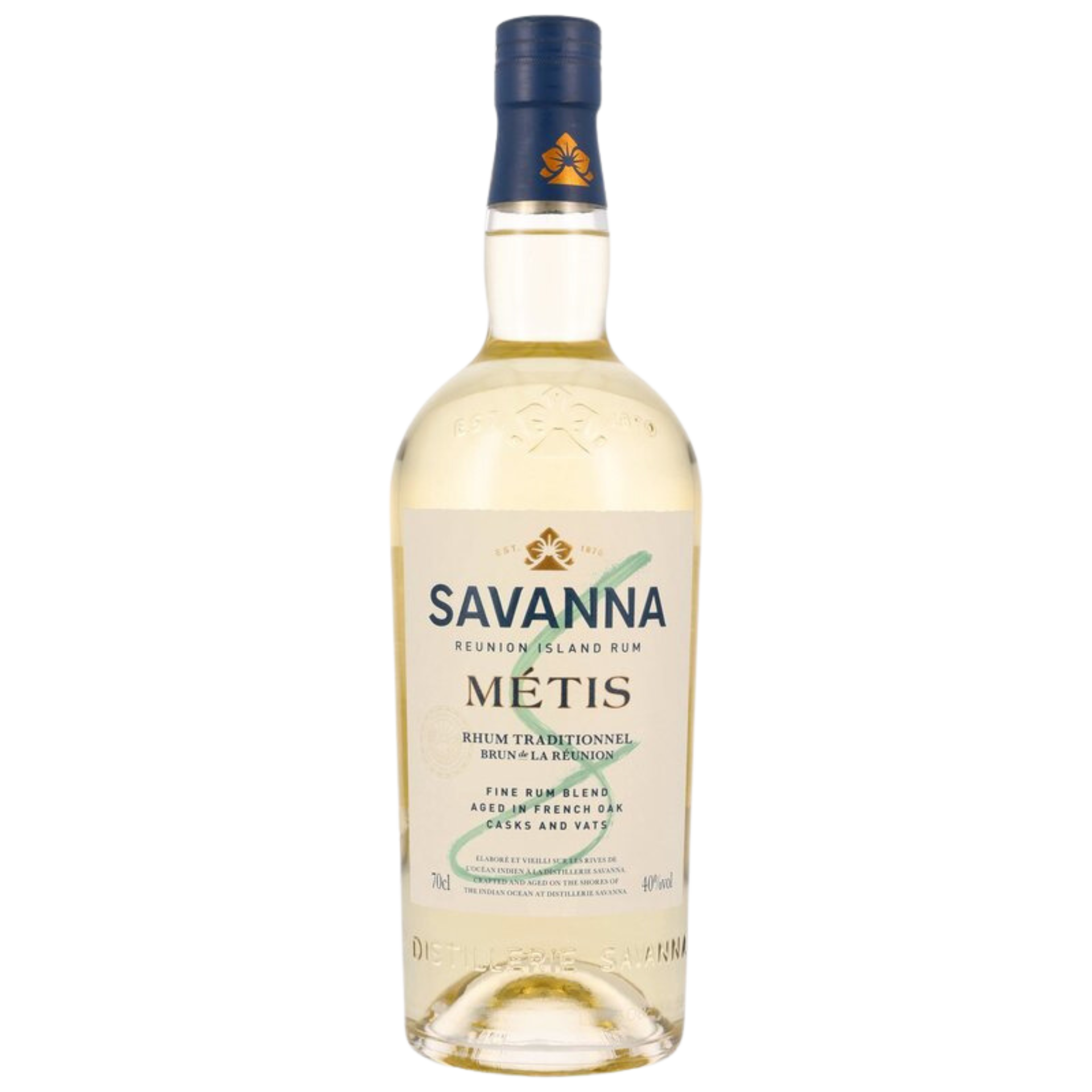Savanna Métis Rhum Traditionnel Brun 40% 0,7l