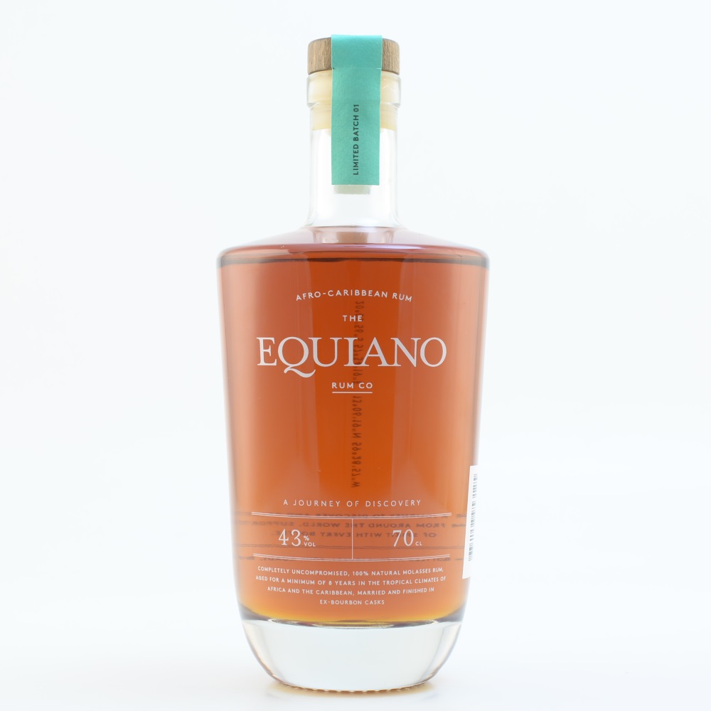 Equiano African-Caribbean Rum 43% 0,7l