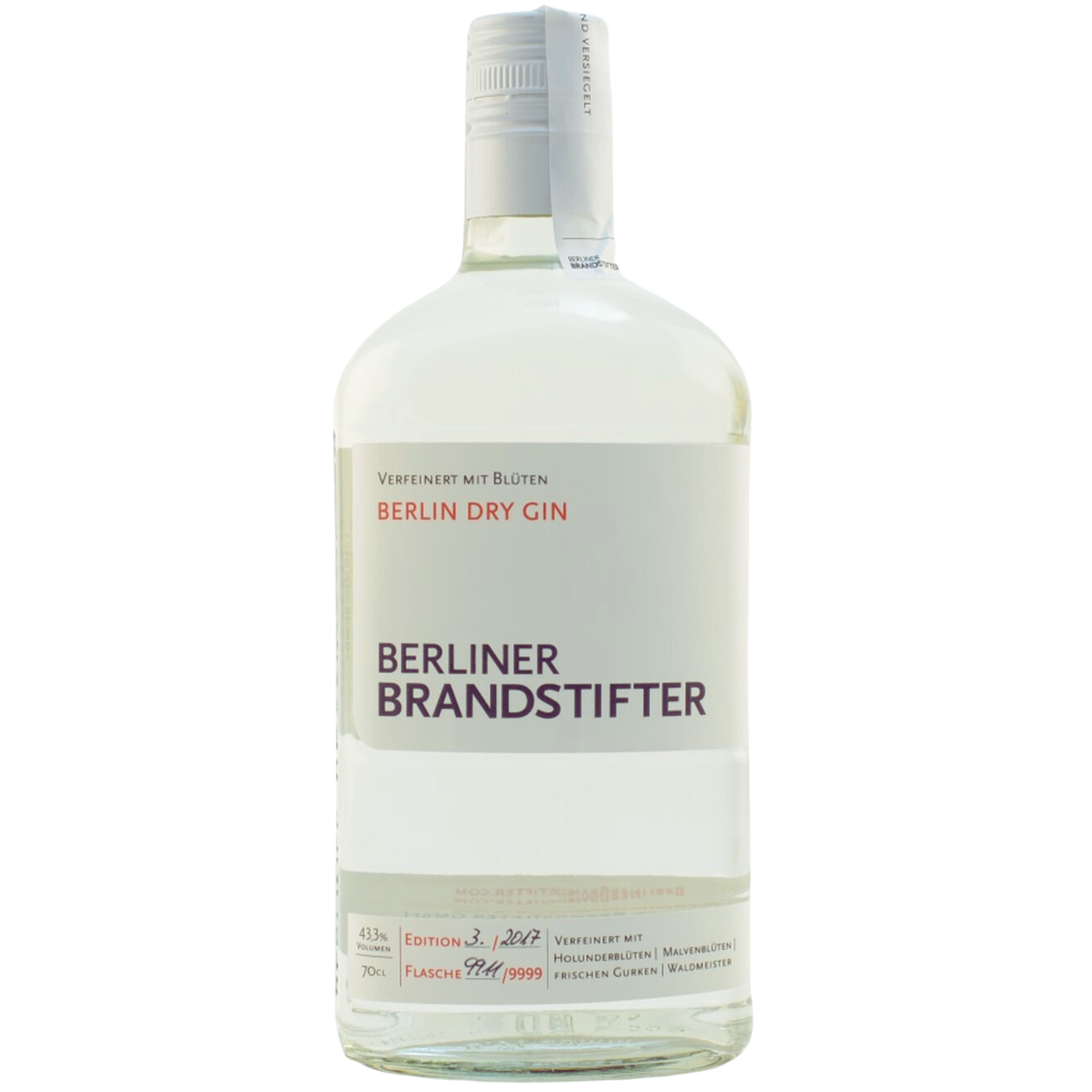Berliner Brandstifter Dry Gin 43,3% 0,7l