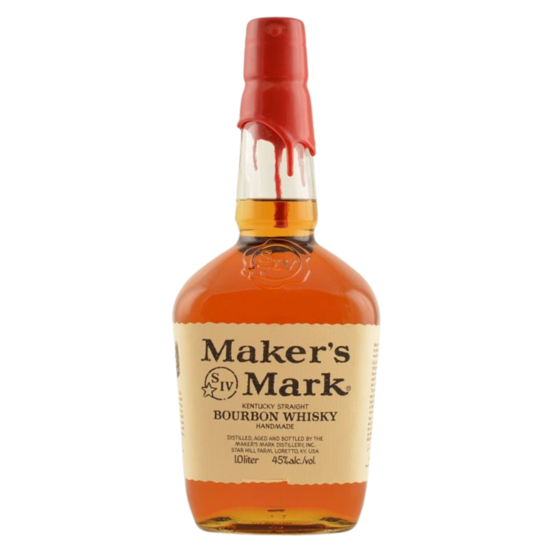 Makers Mark Red Seal Bourbon Whisky 45% 1,0l