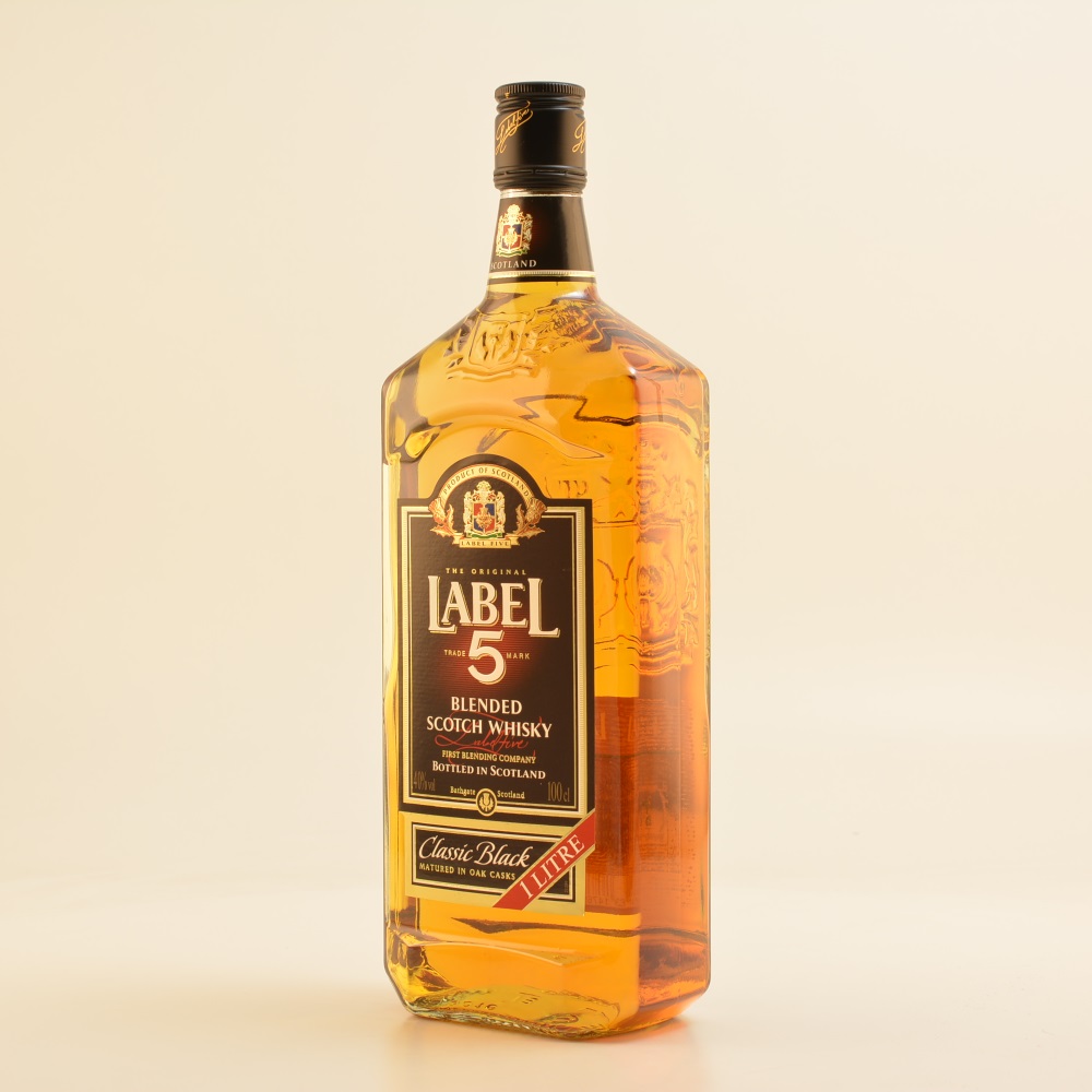 Label 5 Whisky Classic Black 40% 1,0l