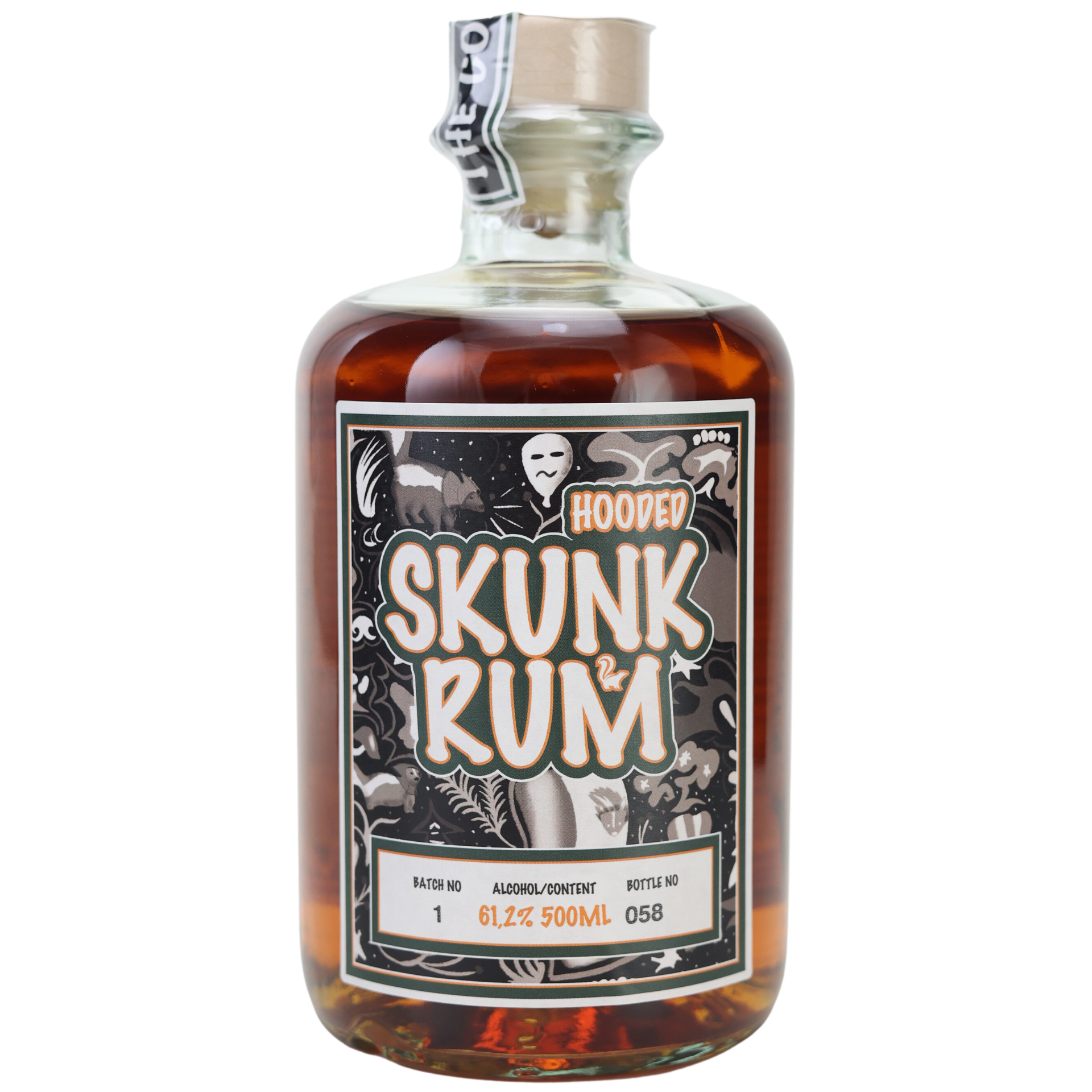 Hooded SKUNK Rum 61,2% 0,5l