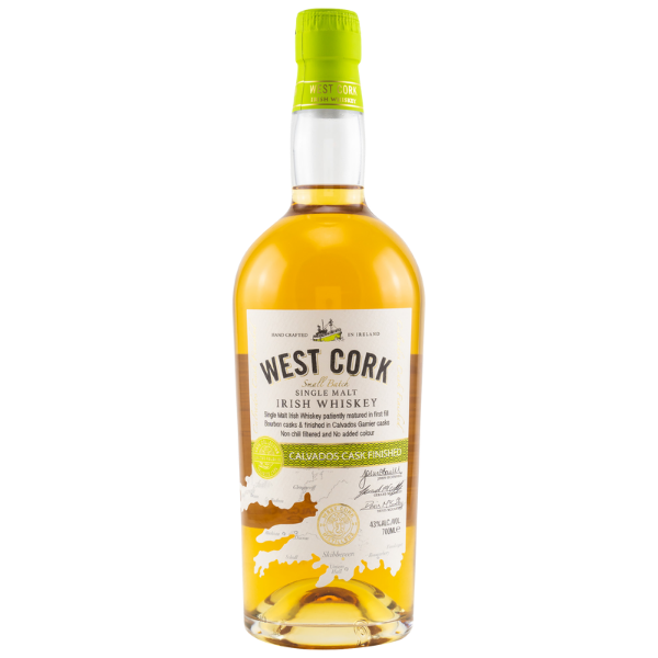 West Cork Calvados Finish Single Malt Whiskey 43% 0,7l