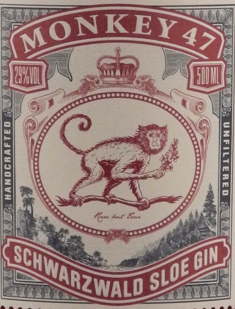 Monkey 47 Schwarzwald Sloe Gin 29% 0,5l