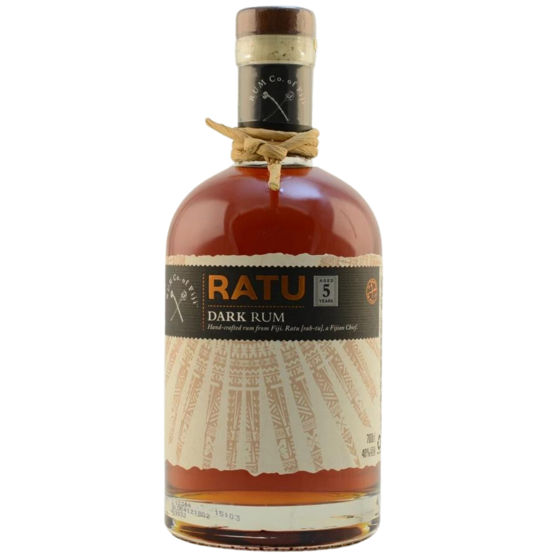 RATU Fijian Premium Dark Rum 5 Jahre 40% 0,7l