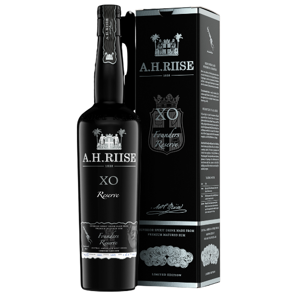 A.H. Riise Black XO Founders Reserve 2nd Edition (Rum-Basis) 44,3% 0,7l