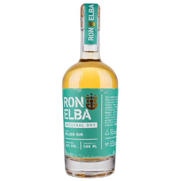 Ron Elba Original Dry Golden Rum 42% 0,5l