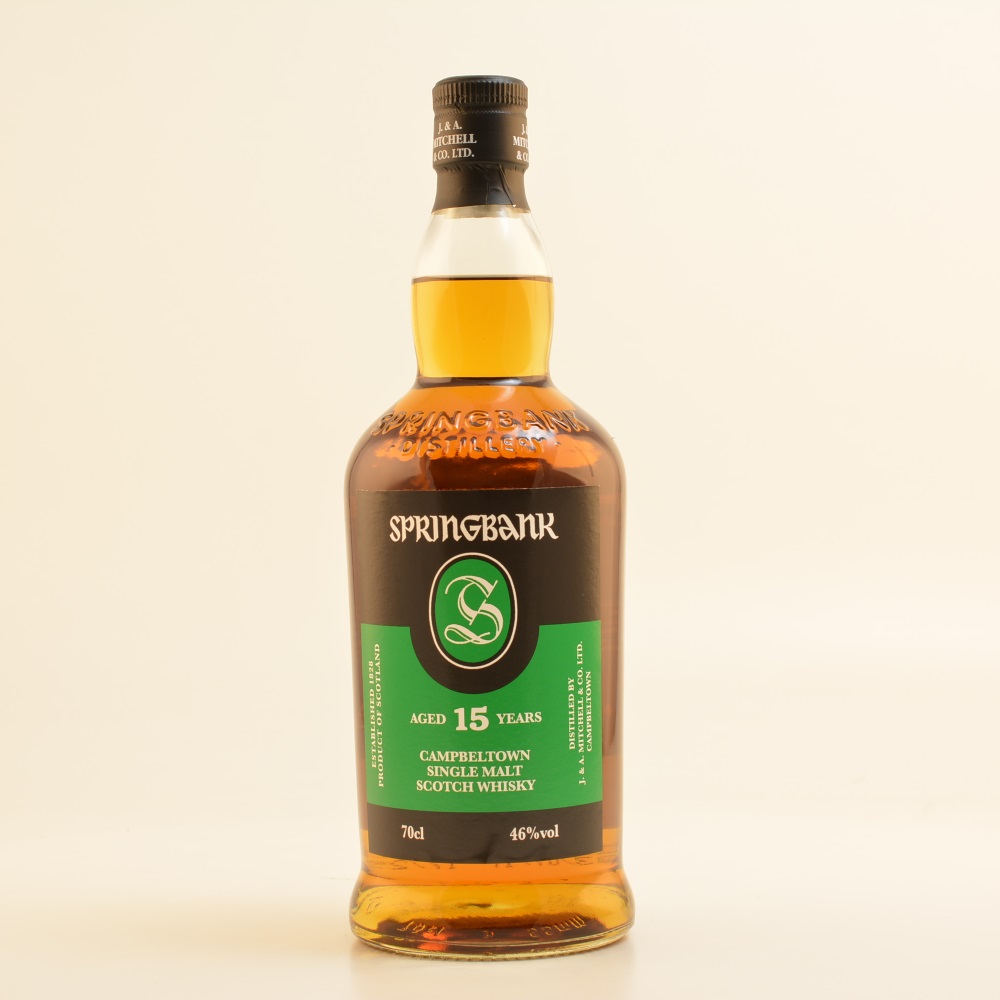 Springbank 15 Jahre Campbeltown Whisky 46% 0,7l