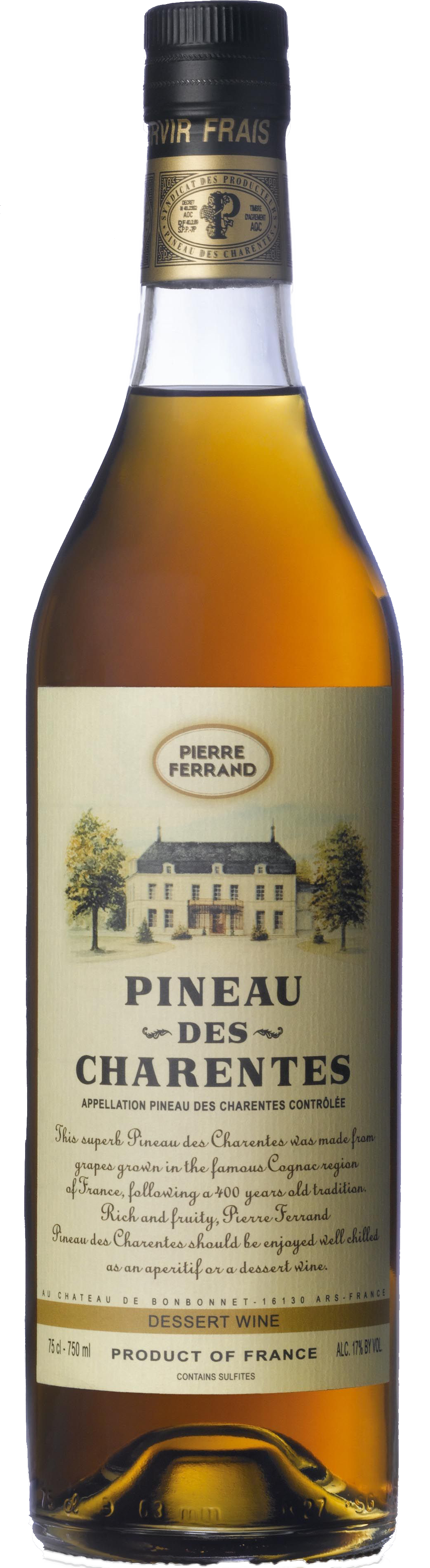 Pineau des Charentes Pierre Ferrand Superieur blanc 17% 0,75l