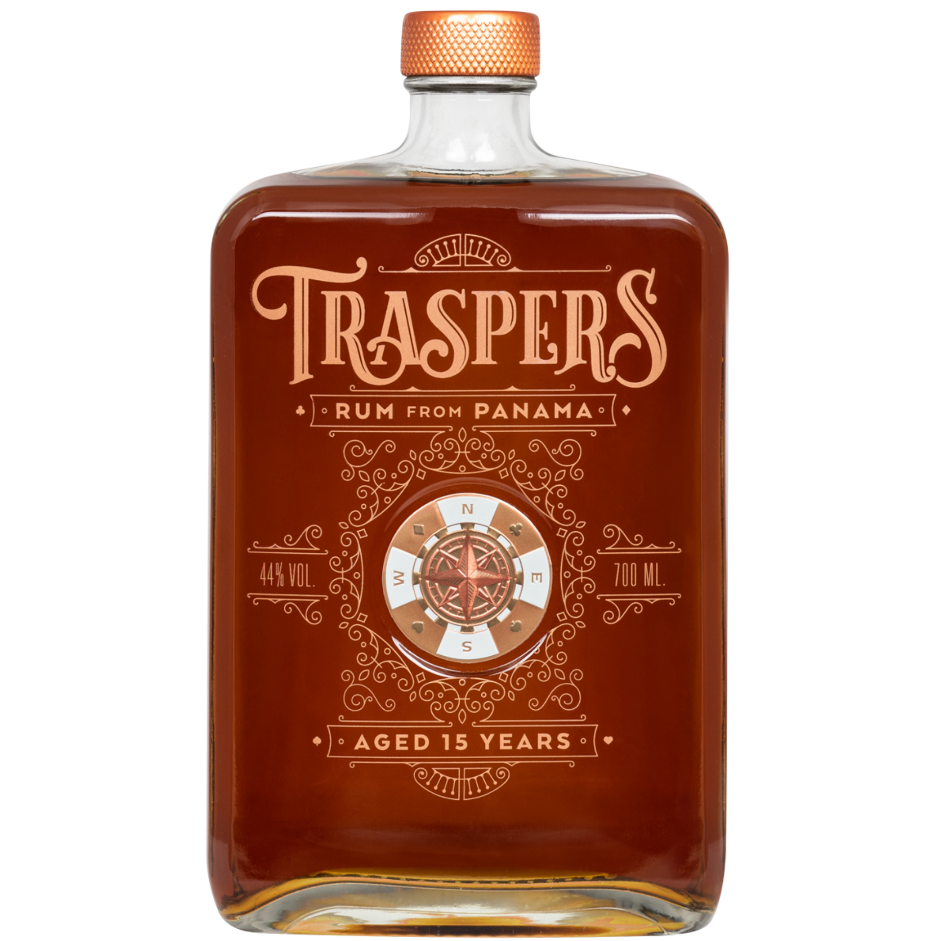Traspers Rum 15 Jahre 44% 0,7l
