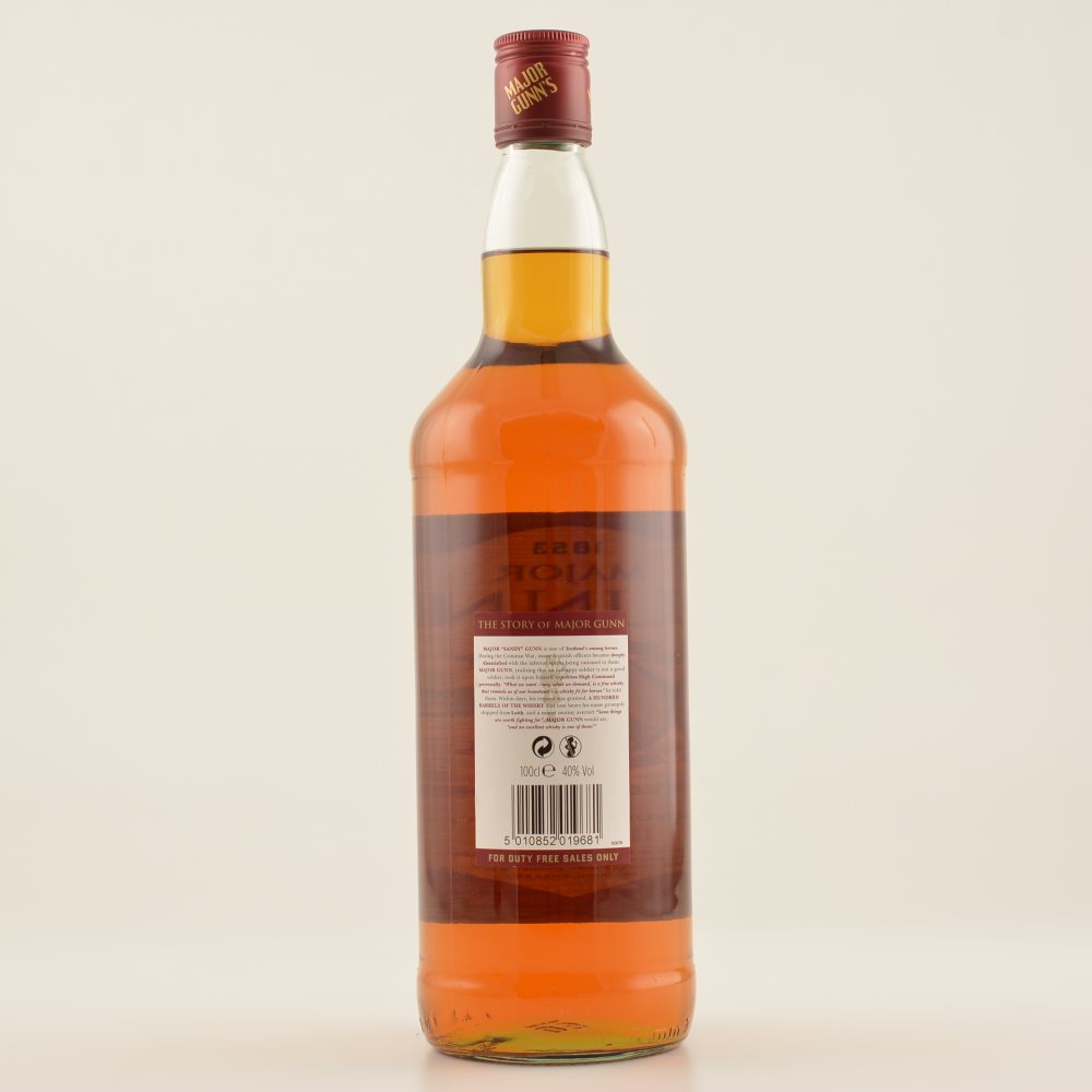 Major Gunns Blended Scotch Whisky 40% 1,0l