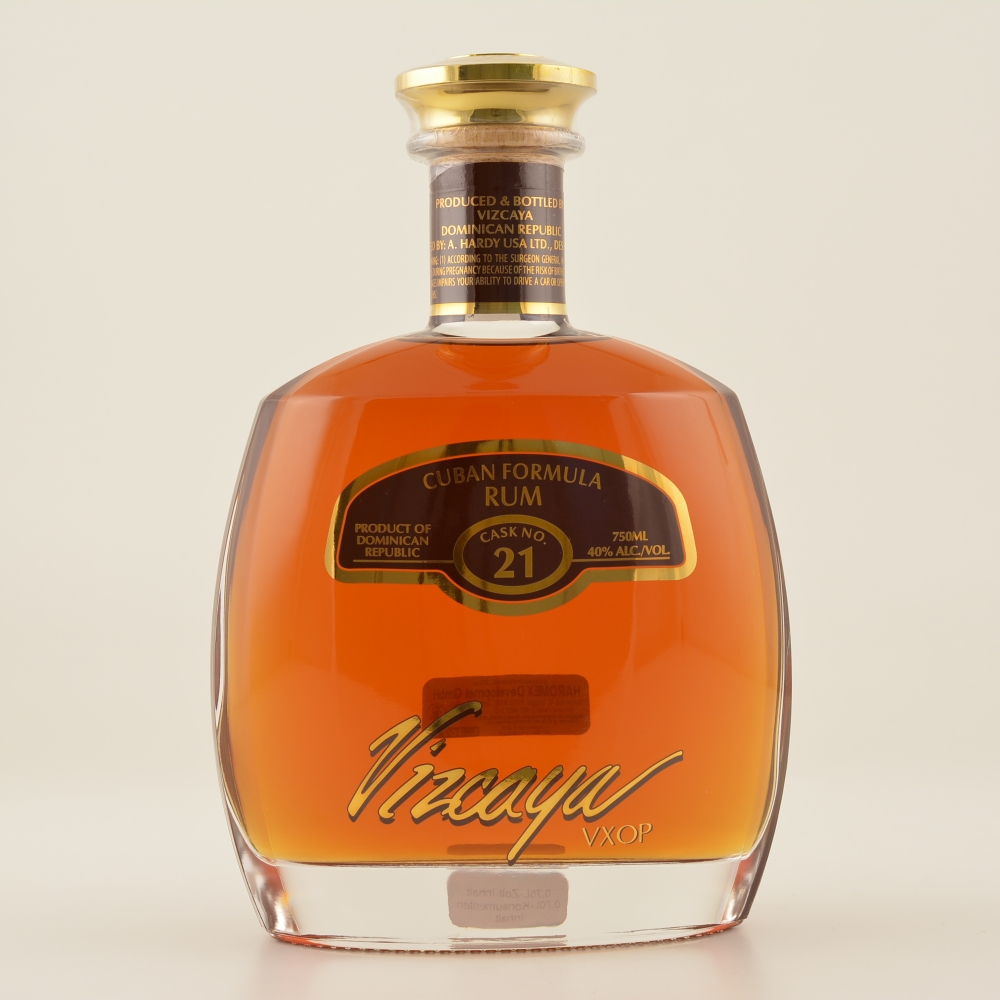 Vizcaya Rum VXOP Cask 21 40% 0,7l