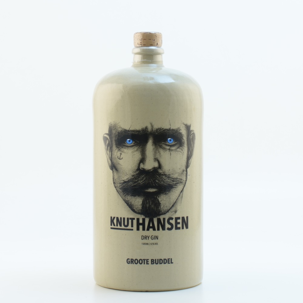 Knut Hansen Dry Gin "Groote Buddel" 42% 1,5l