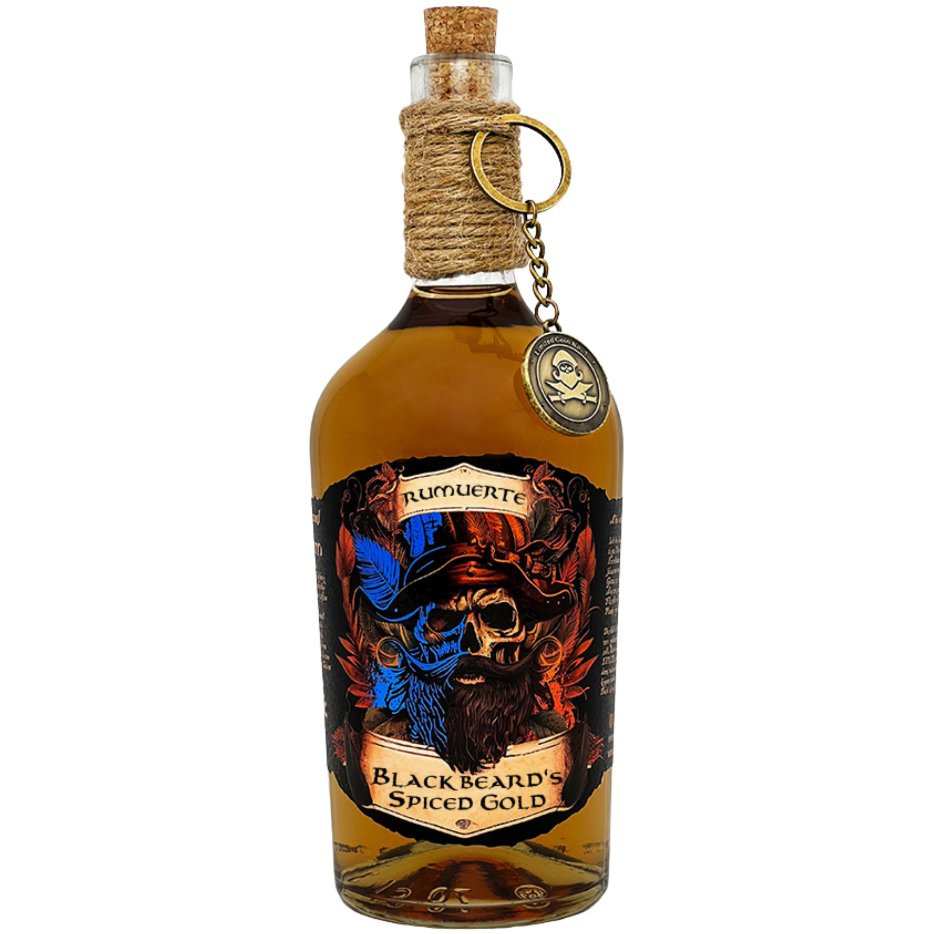 Rumuerte Blackbeard's Spiced Rum 40% 0,7l