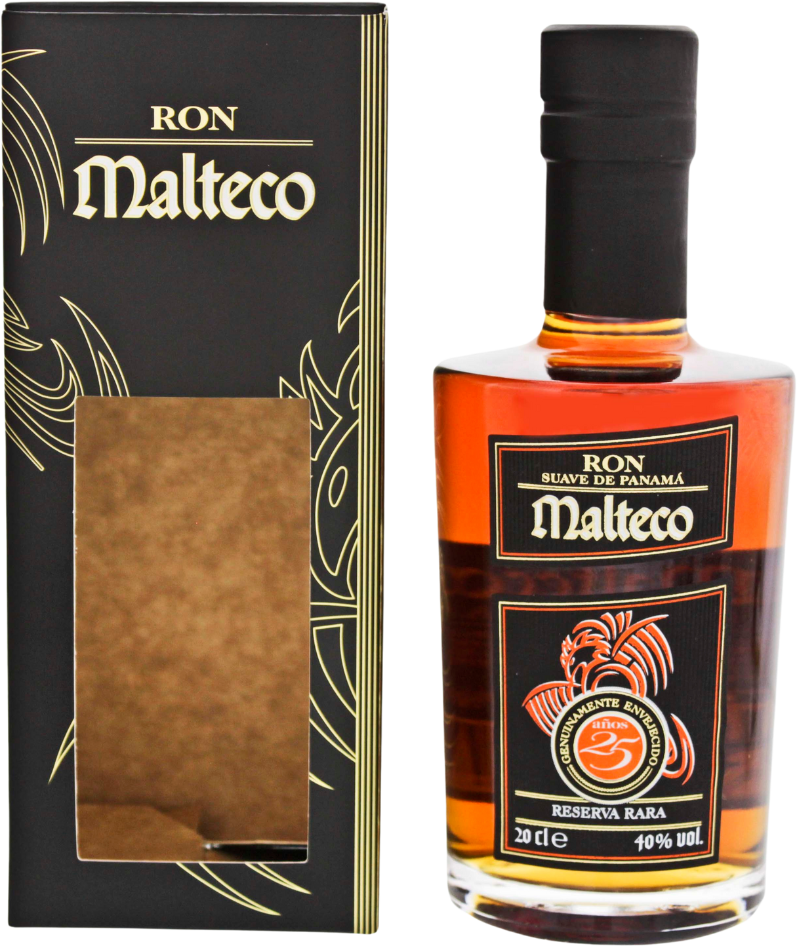 Ron Malteco Rum 25 Jahre Reserva Rara 40% 0,2l