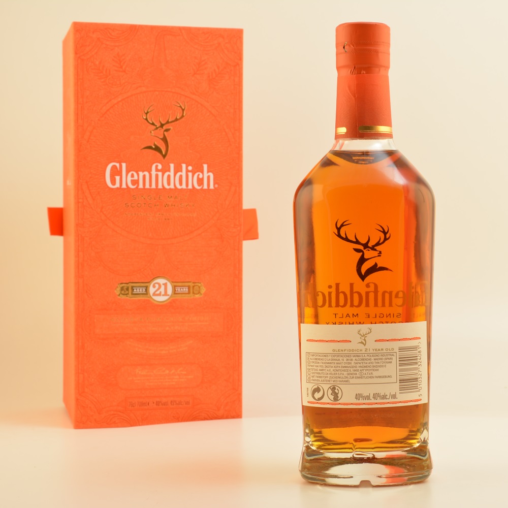 Glenfiddich 21 Jahre Gran Reserva Single Malt Whisky 40% 0,7l