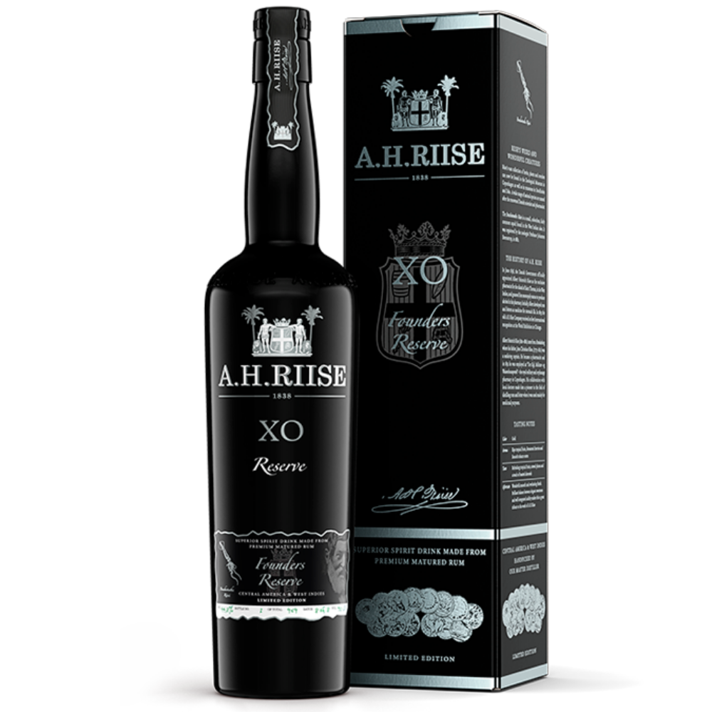 A.H. Riise Black XO Founders Reserve 3rd Edition (Rum-Basis) 44,8% 0,7l