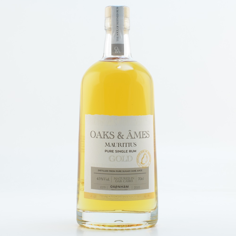 Oaks & Ames Mauritius Gold Rum 43% 0,7l