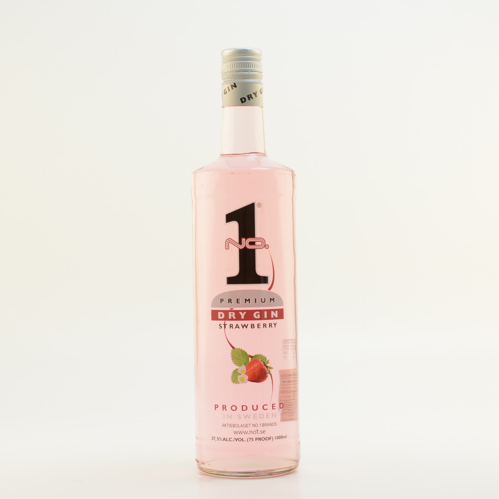 No. 1 Dry Strawberry Gin 37,5% 1,0l