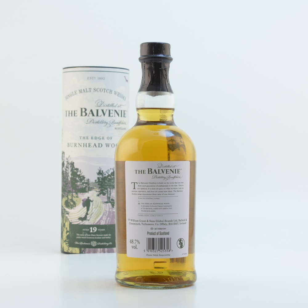 Balvenie 19 Jahre Edge of Burnhead Wood Speyside Whisky 48,7% 0,7l