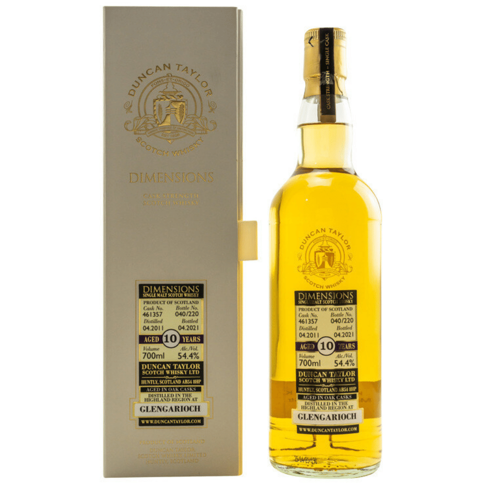 Duncan Taylor Dimensions Glen Garioch 2011/2021 Single Malt Whisky 54,4% 0,7l