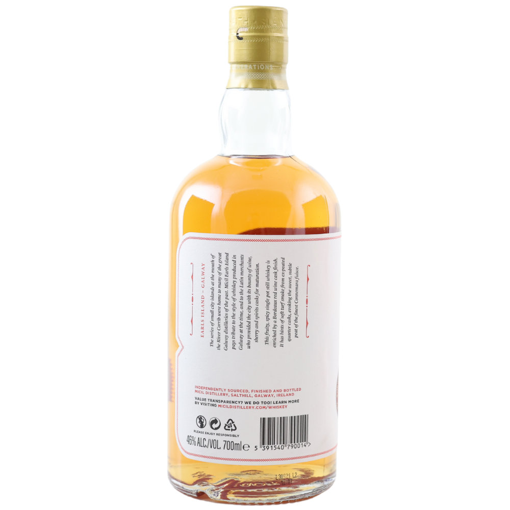 Micil Earls Island Single Pot Still Whiskey 46% 0,7l