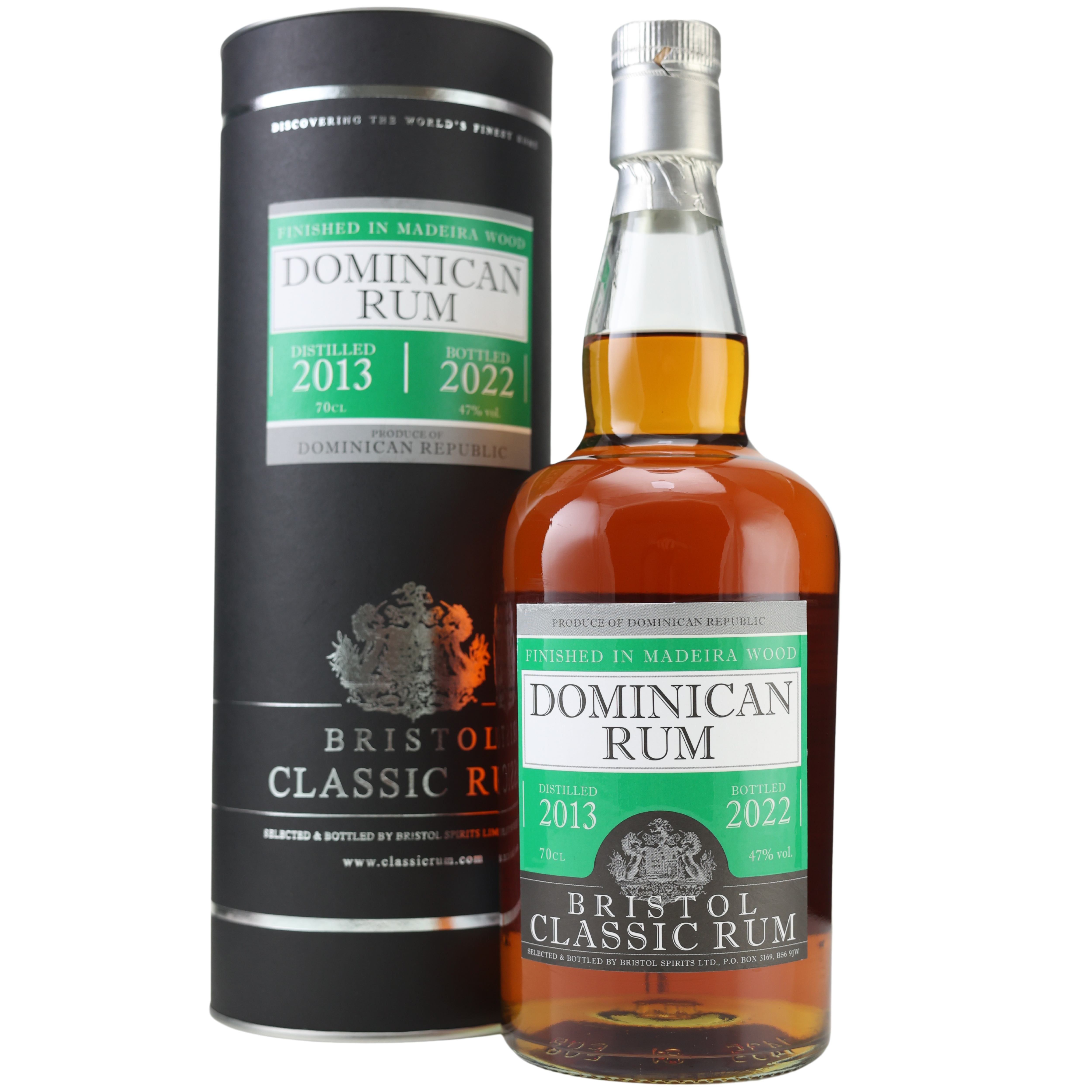 Bristol Dominican Madeira Finish Rum 2013/2022 47% 0,7l