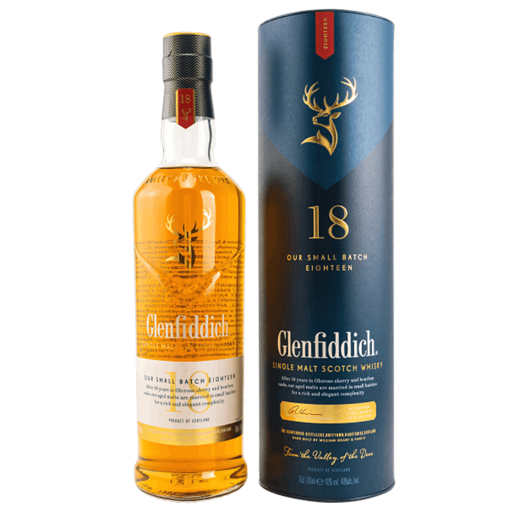 Glenfiddich 18 Jahre Small Batch Reserve Whisky 40% 0,7l