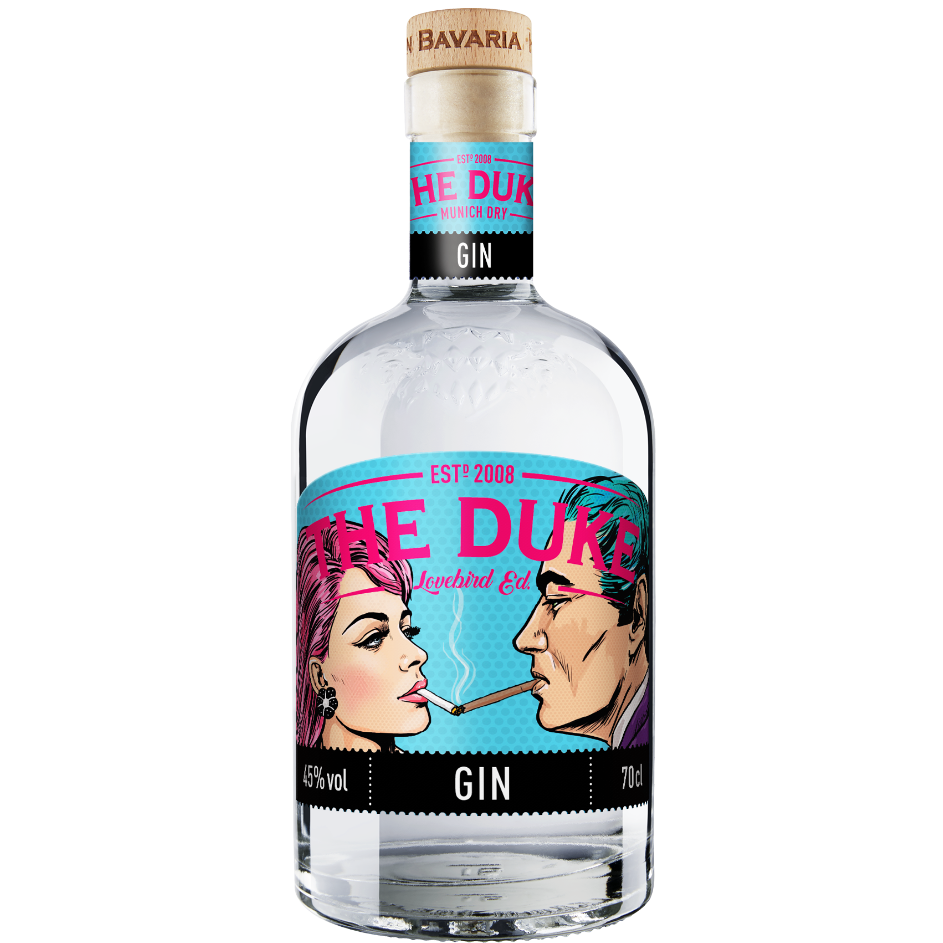 The Duke Lovebird Gin 45% 0,7l