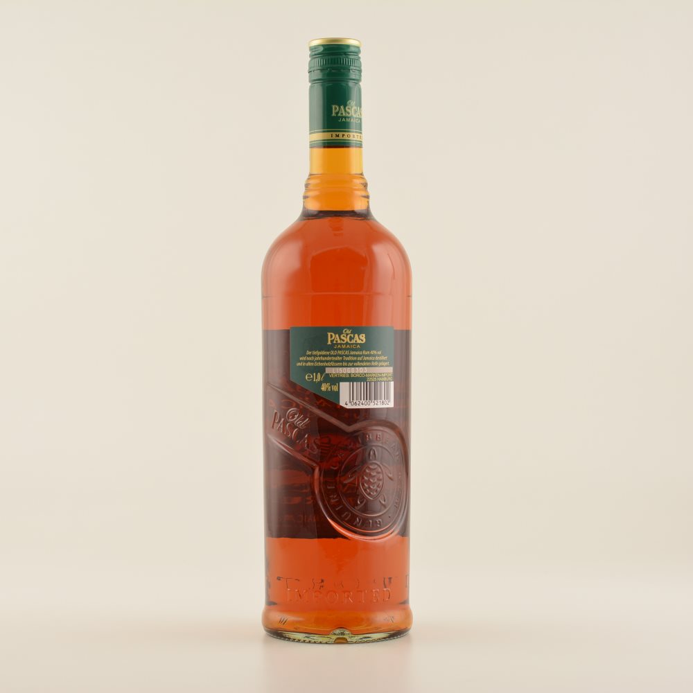 Old Pascas Jamaica Rum 40% 1,0l