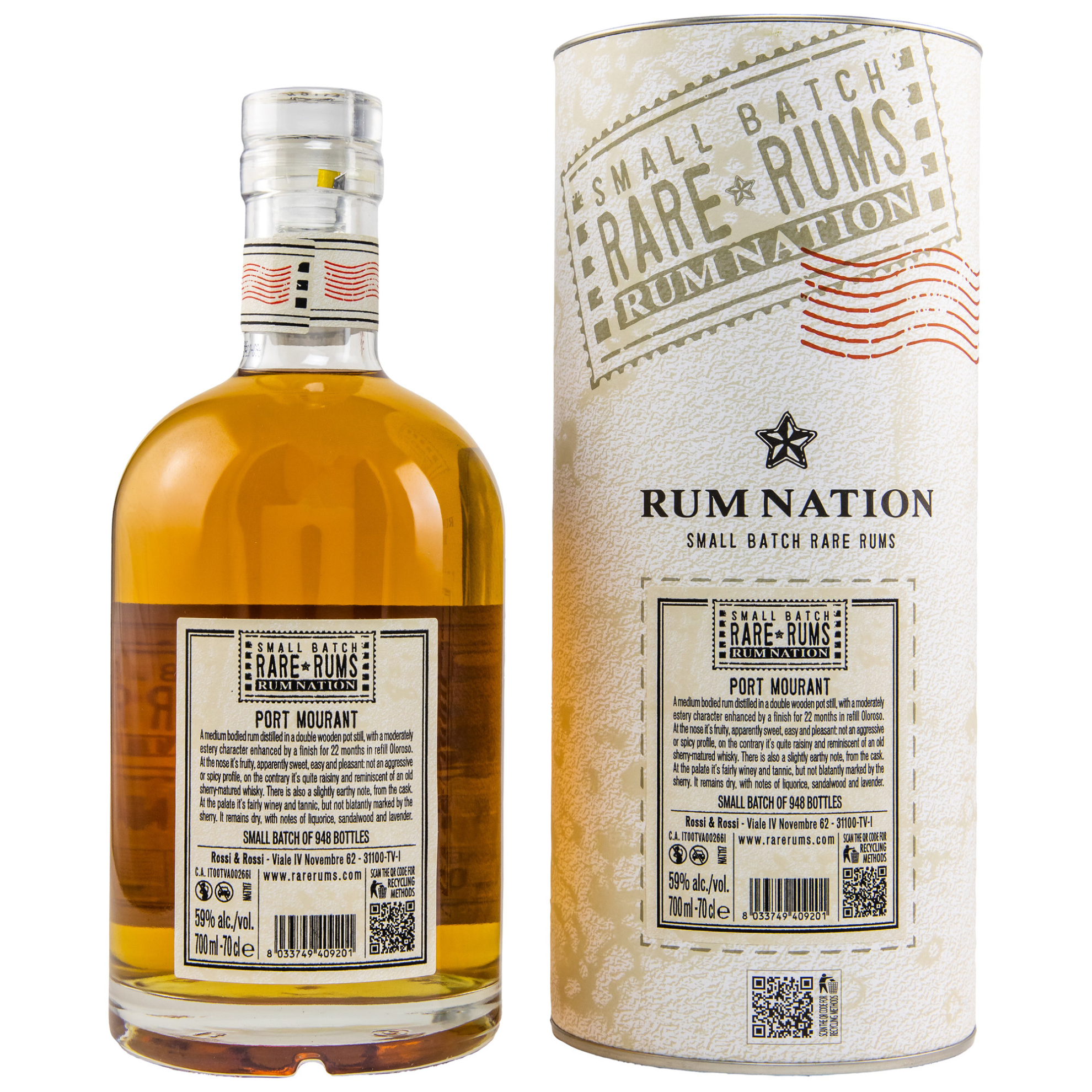Rum Nation Port Mourant 2010/2022 Sherry Cask Finish 59% 0,7l