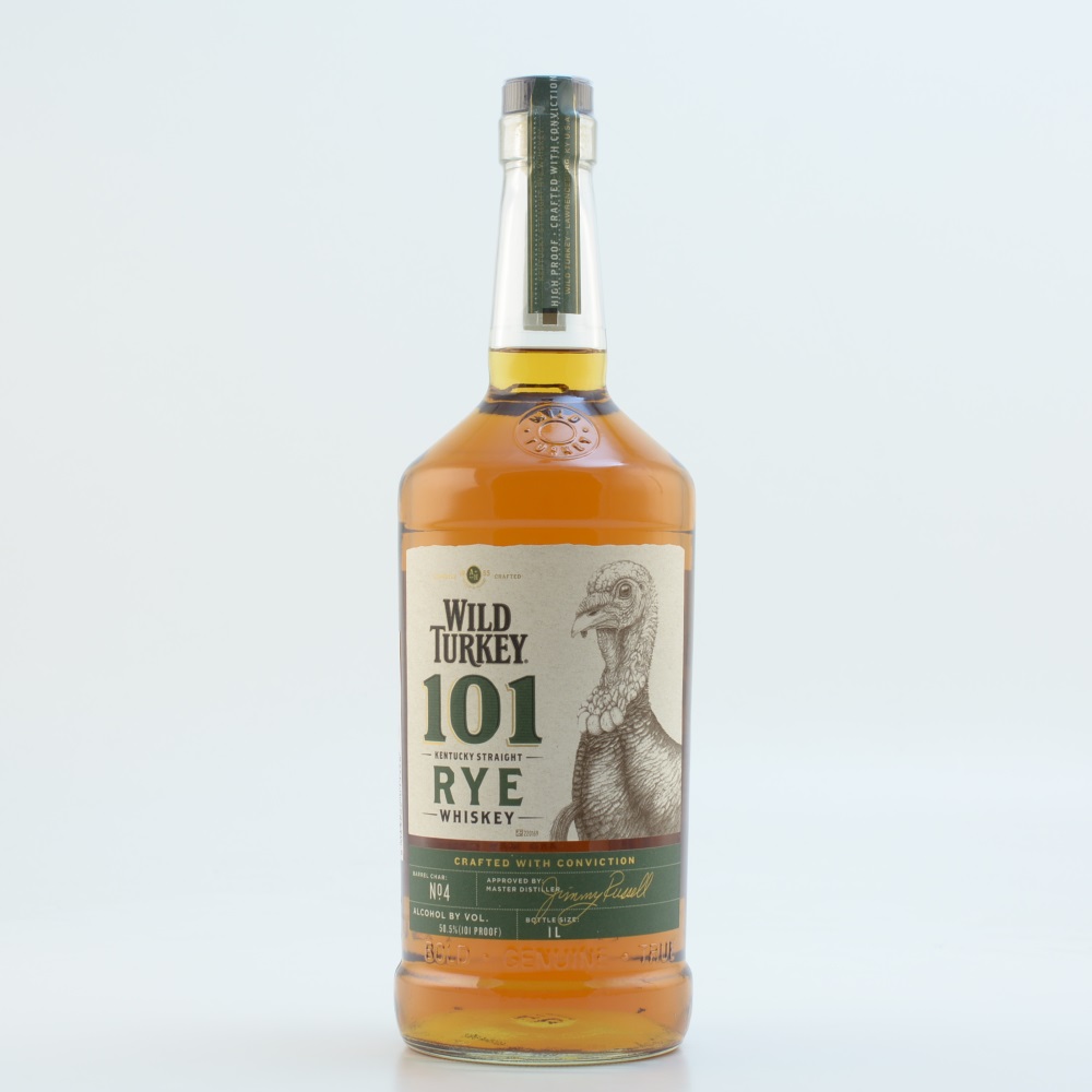 Wild Turkey 101 Proof Rye Whiskey 50,5% 1,0l