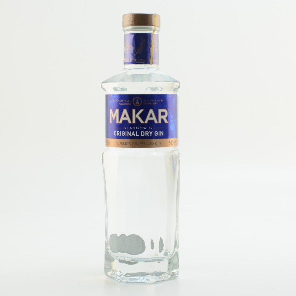 Makar Glasgow Handcrafted Premium Gin 43% 0,5l