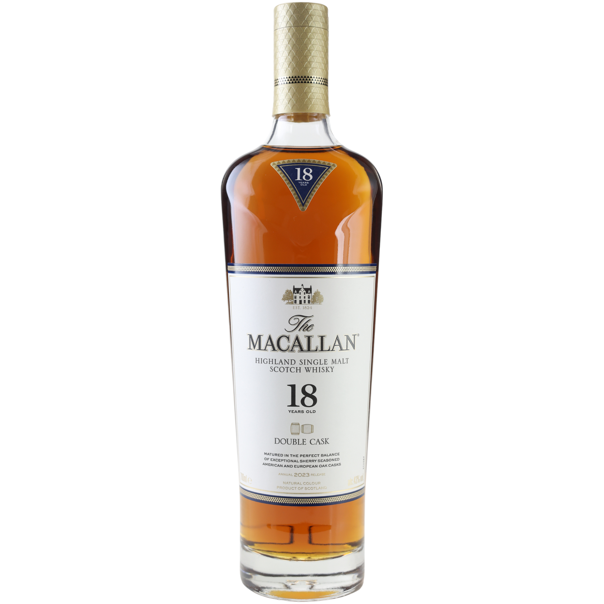 Macallan 18 Jahre Double Cask Whisky 43% 0,7l